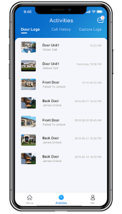 Akuvox Smartplus Activity Log