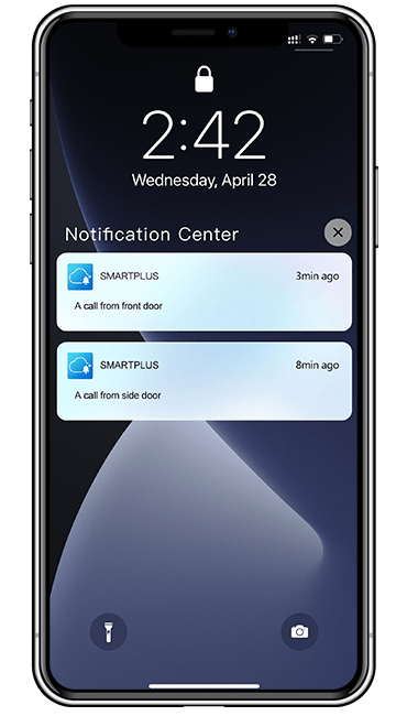 Akuvox Smartplus Intercom Notification